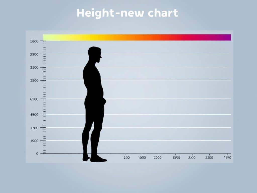 Height-weight chart for men showing the relationship between height and healthy weight ranges Height-weight chart for men showing the relationship between height and healthy weight ranges