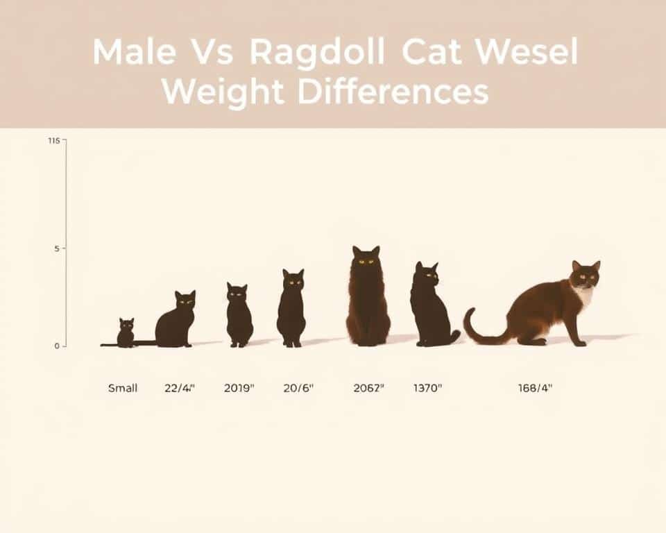 Male ragdoll weight comparison chart